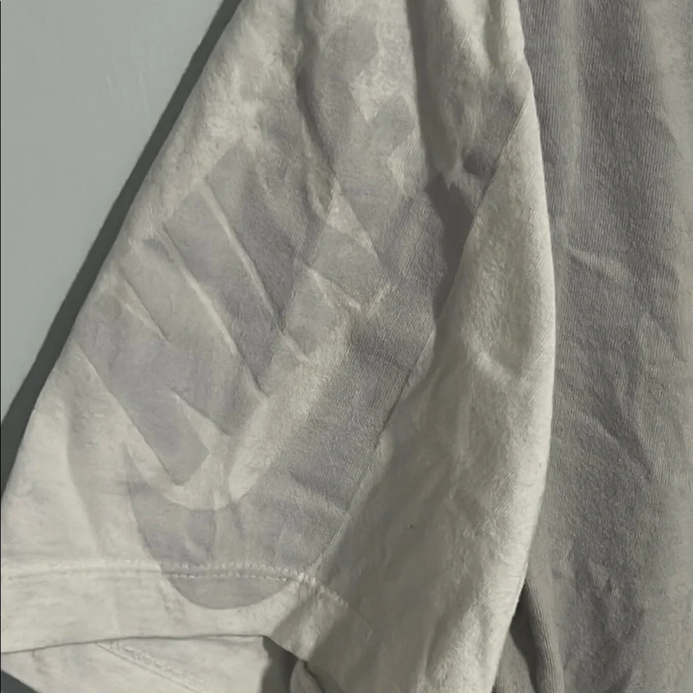 Nike Gray Short Sleeve Tee Athletic Casual - Picture 4 of 5